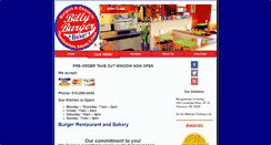 Desktop Screenshot of billyburgerandbakery.com