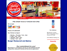 Tablet Screenshot of billyburgerandbakery.com